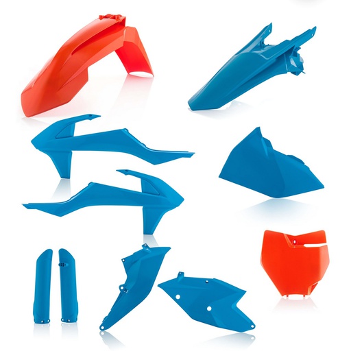 [ACE-0021741-204] Acerbis Plastics Kit KTM SX|F '16-18 Orange/Blue