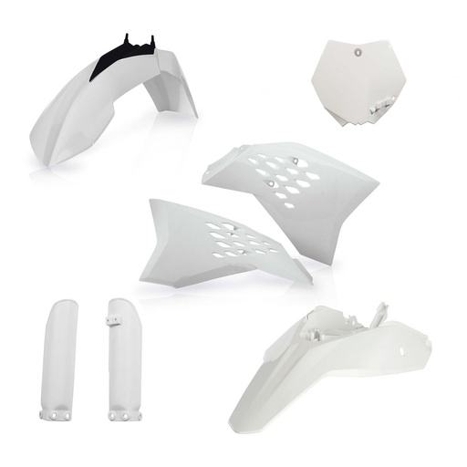 [ACE-0016373-030] Acerbis Plastics Kit KTM SX65 '09-11 White