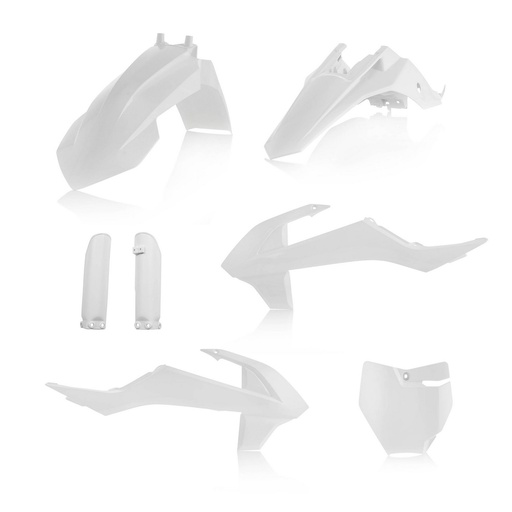 [ACE-0021817-030] Acerbis Plastics Kit KTM SX65 '16-18 White