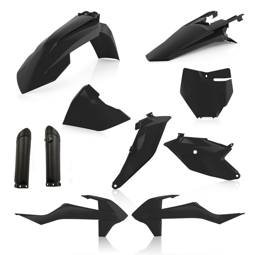 [ACE-0022933-090] Acerbis Plastics Kit KTM|Gas Gas 85 '20-23 Black