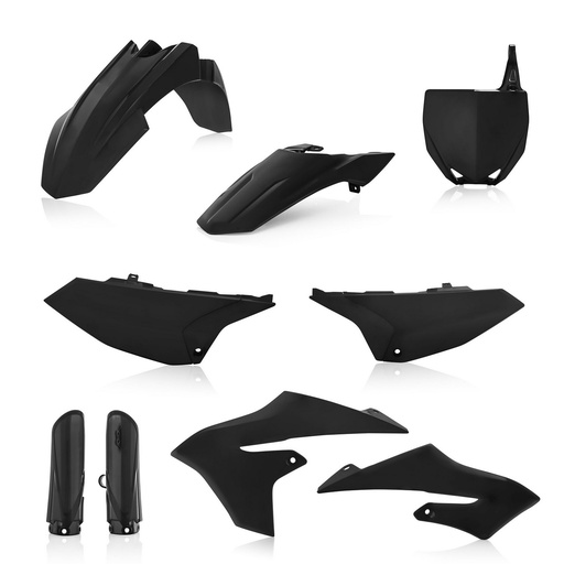 [ACE-0023526-090] Acerbis Plastics Kit Yamaha YZ65 '18-23 Black
