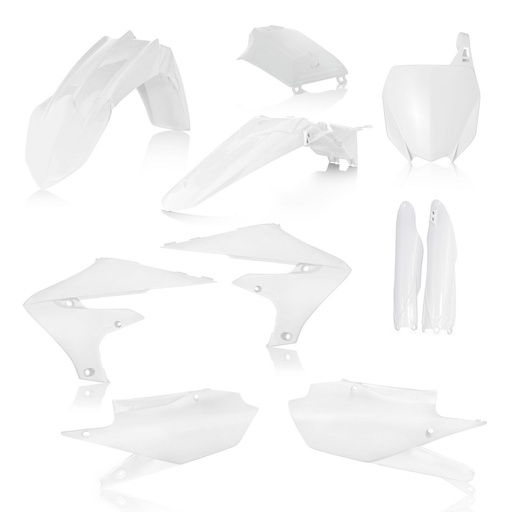 [ACE-0023631-030] Acerbis Plastics Kit Yamaha YZF 250|450 '19-23 White