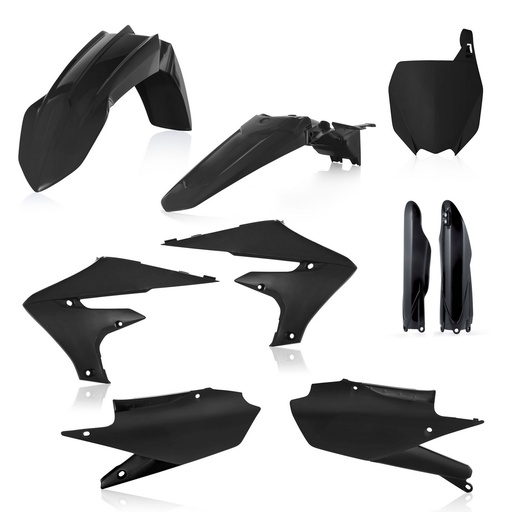 [ACE-0022962-090] Acerbis Plastics Kit Yamaha YZF 250|450F '18-19 Black