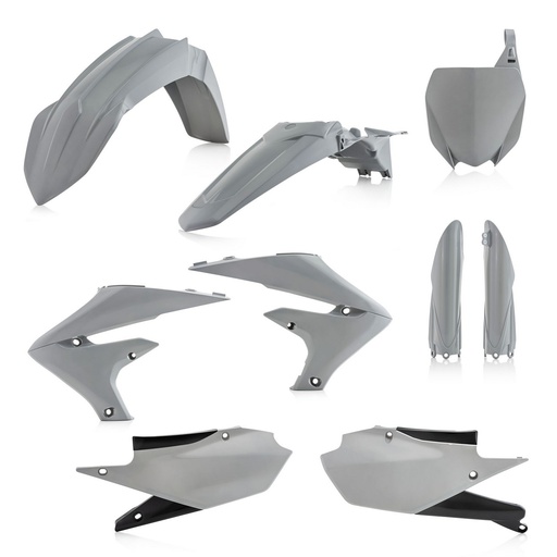 [ACE-0022962-070] Acerbis Plastics Kit Yamaha YZF 250|450F '18-19 Grey