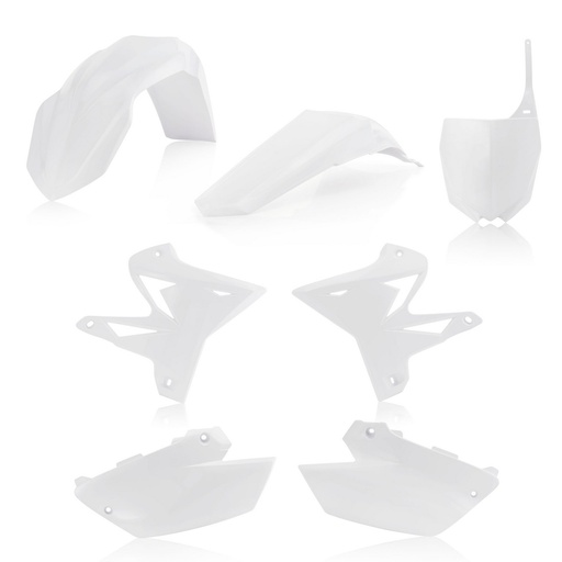 [ACE-0023488-030] Acerbis Restyle Plastics Kit Yamaha YZ125|250 '02-14 White 5pc