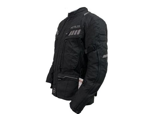 [MET-440-BBK] Metalize 440 Adventure Jacket Black/Black