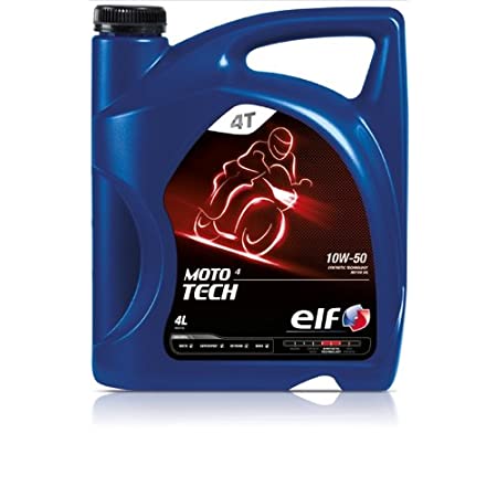 [ELF-M4T-10W50-4] Elf Moto 4 Tech 4T Engine Oil 10W50 4L