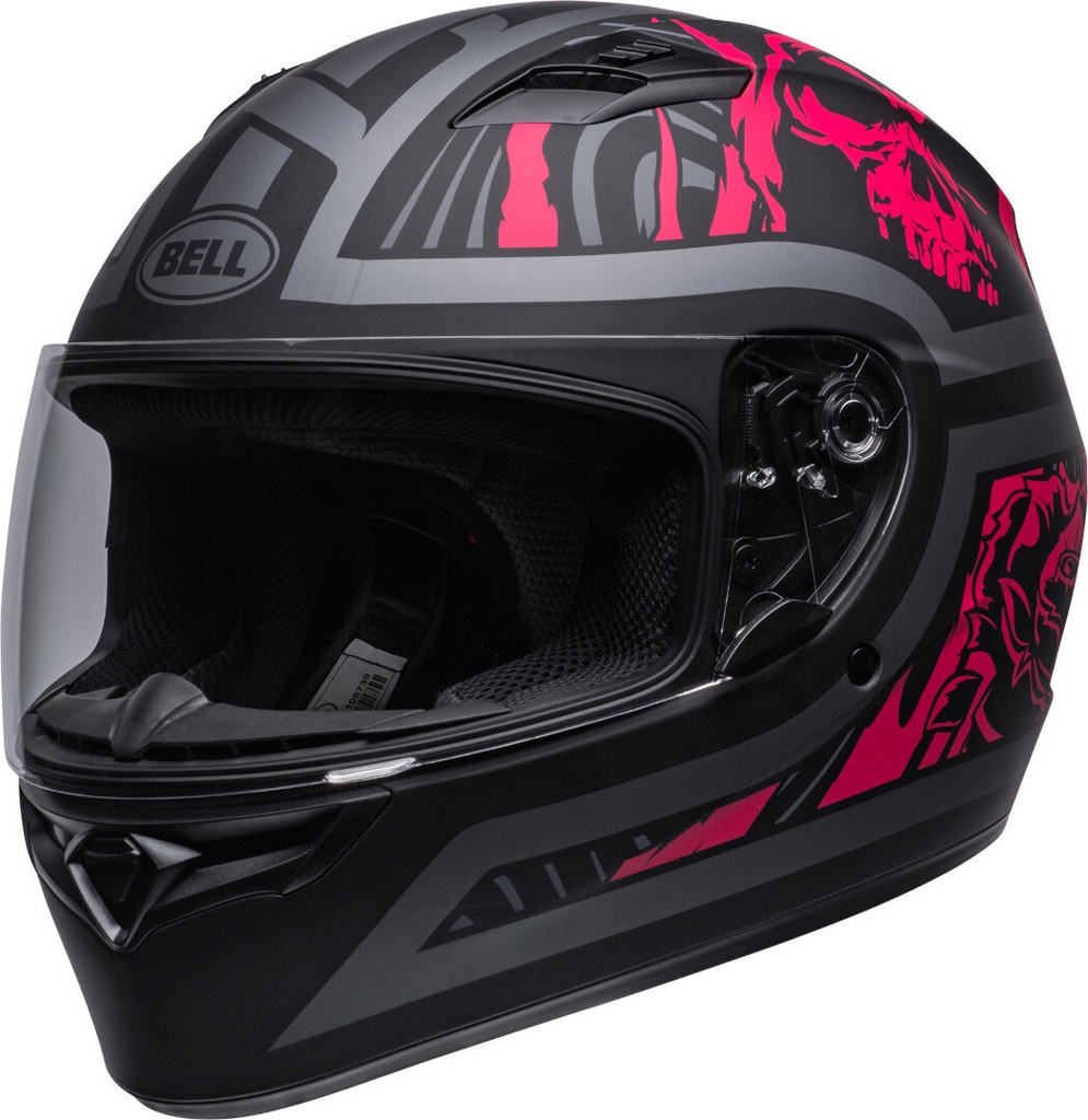 Bell Qualifier Rebel Full Face Helmet Matt Black/Pink