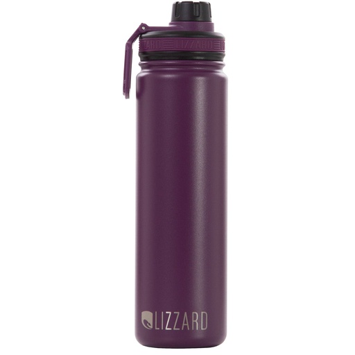 [LIZ-AM5100-EP] Lizzard Flask 650ml Eggplant
