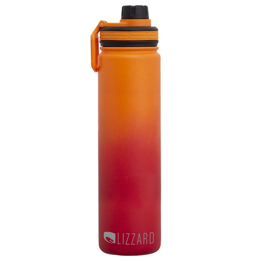 [LIZ-AM5100-OO] Lizzard Flask 650ml Orange Ombre