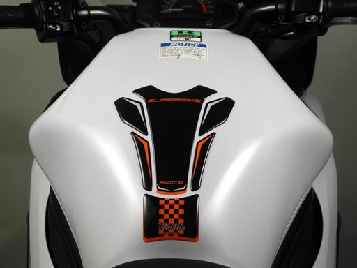 [KEI-TKT-101K] Keiti Tank Pad KTM Black/Orange