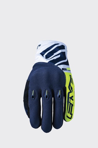 [FIV-12201320] Five E3 Evo Enduro Glove Flo Yellow/Blue