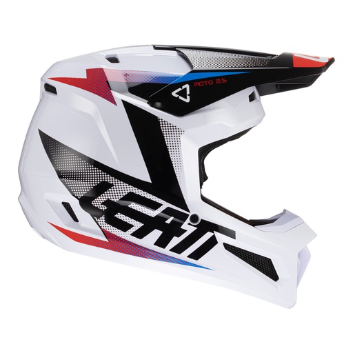 [LEA-102406048] Leatt MX Helmet Moto 2.5 V24 Black/White