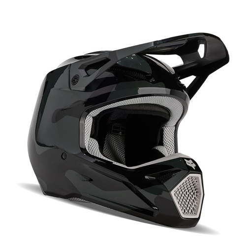 [FOX-31375-247] Fox V1 Bnkr MX Helmet Black Camo 