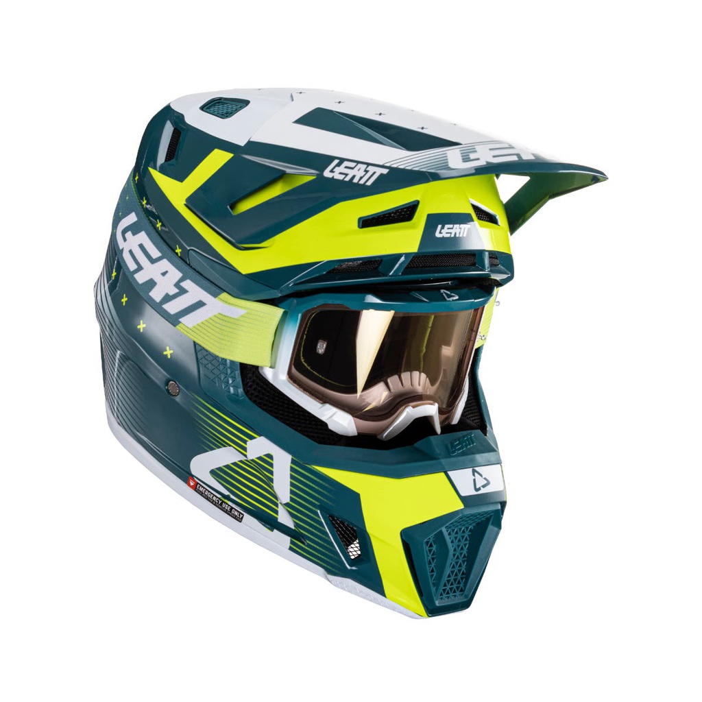 Leatt MX Helmet Kit Moto 7.5 V24 Acid Fuel
