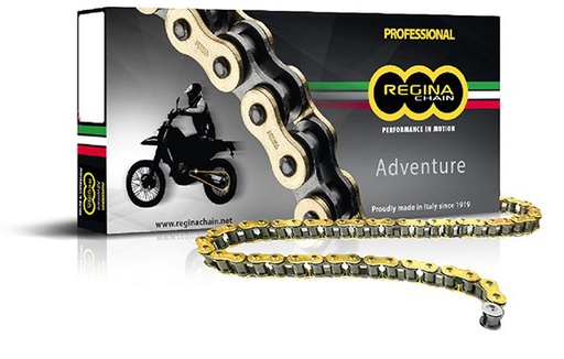 [REG-135ZRE-1008] Regina Chain 520 ZRE 120L Zring Gold Adventure