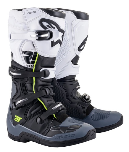 [ALP-2015015-102] Alpinestars Tech 5 MX Boots Black/Dark Grey/White