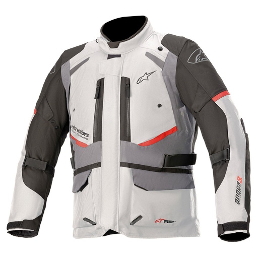 [ALP-3207521-9037] Alpinestars Andes V3 Drystar Jacket Ice Grey/Dark Grey