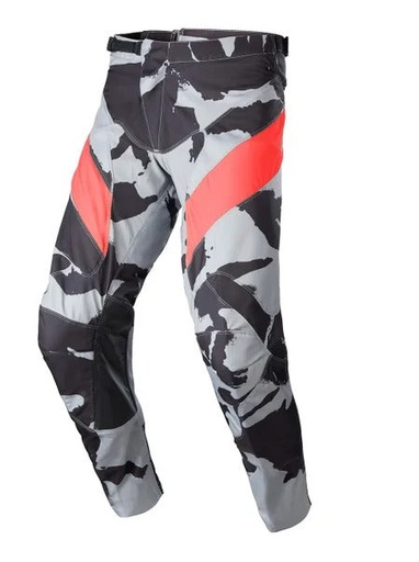 [ALP-3741224-9228] Alpinestars Youth Racer Tactical Pants Cast Grey Camo/Red