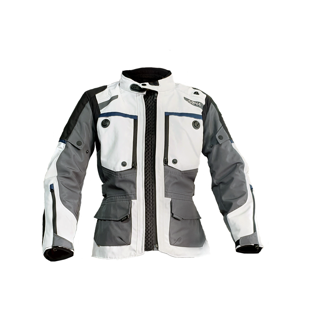 Arma Armadillo Adventure Jacket Light Grey/Dark Grey