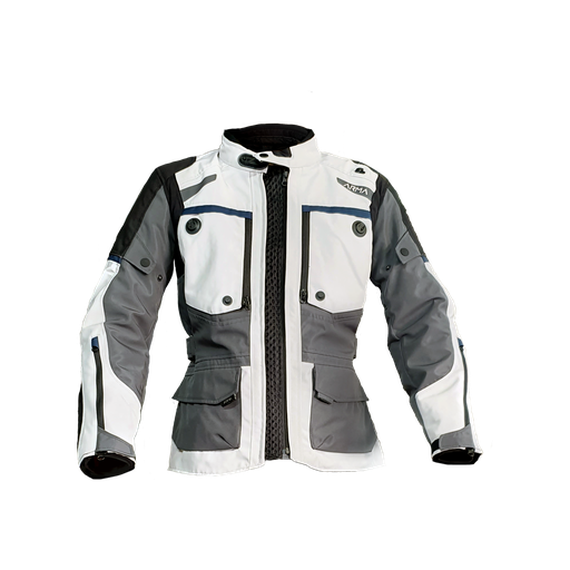 [ARM-ARMDLJKT-LGRY] Arma Armadillo Adventure Jacket Light Grey/Dark Grey