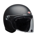 Bell Riot Retro Open Face Helmet Solid Matt Black