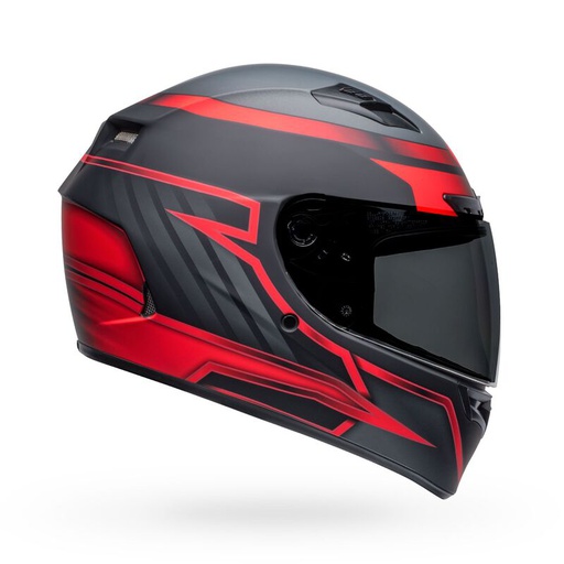 [BEL-713724] Bell Qualifier DLX MIPS Raiser Full Face Helmet Matt Black/Crimson