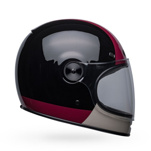 [BEL-714839] Bell Bullitt Retro Full Face Helmet Blazon Black/Burgundy