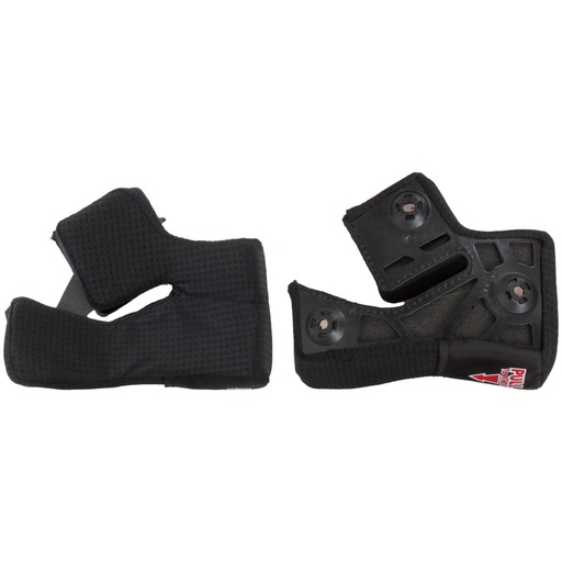 [BEL-8054910] Bell Race Star Cheek Pad Set Triple Density Black