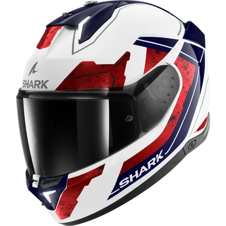 [SRK-HE0820EWUR] Shark Skwal i3 Full Face Helmet Rhad WUR White/Blue/Red