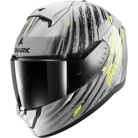 [SRK-HE1120ESAY] Shark Ridill 2 Full Face Helmet Assya SAY Black/Grey/Yellow