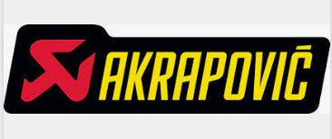[AKP-P-HST2AL] Akrapovic Heatproof Sticker Horizontal 150mm