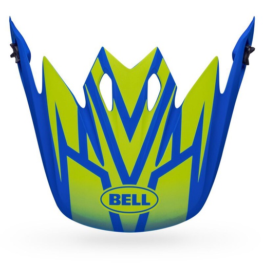 [BEL-7137523] Bell MX-9 MIPS Peak Disrupt Blue/Yellow Flo