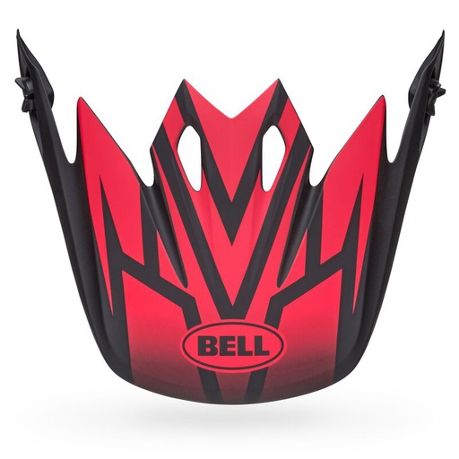 [BEL-7137529] Bell MX-9 MIPS Peak Disrupt Matt Black/Red