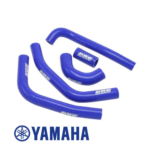 [DRC-D47-01-732] DRC Radiator Hose Kit Yamaha YZ450F '18-20 Blue