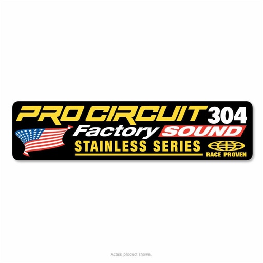 [PCT-DCFS304] Pro Circuit Decal 304 Factory Sound Silencer