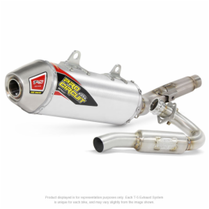 [PCT-0151225G] Pro Circuit T-5 Exhaust System KTM 250 SX-F '11-12 Stainless/Alu