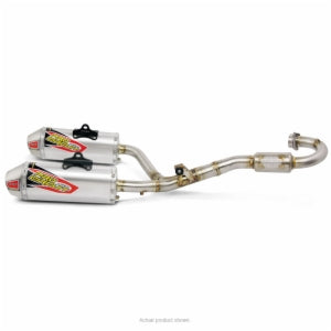 [PCT-0111625G2] Pro Circuit T-6 Dual Exhaust System Honda CRF250R '16-17 Stainless