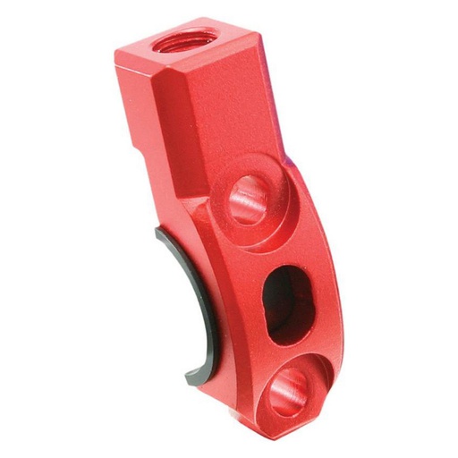 [ZET-ZE40-9412] Zeta Rotating Bar Clamp w Mirror Holes 10mm Red