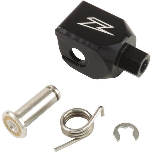 [ZET-ZE90-3900] Zeta Revolver Lever Replacement Mount Tip Straight Black