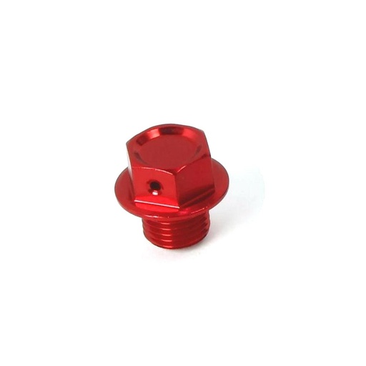 [ZET-ZE58-1223] Zeta Magnetic Drain Bolt Yamaha YZ/WR M10x15-P1.25 Red