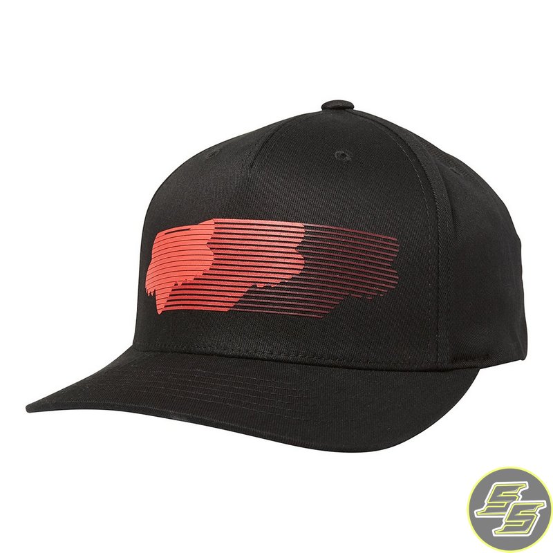 Fox Cap Faded Snapback Black