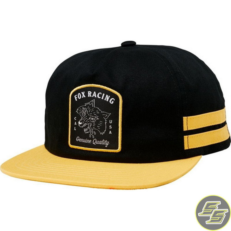 Fox Cap Flash Black/Yellow