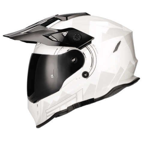 [SPI-DSV3-TER-WH-GY] Spirit Adventure Helmet DSV3 Terriotory White/Grey