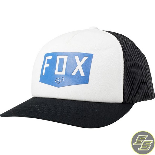[FOX-23524-008] Fox Cap Shield Trucker White