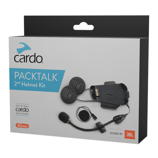[CAR-ACC00010] Cardo Systems Packtalk 2nd Helmet Kit JBL