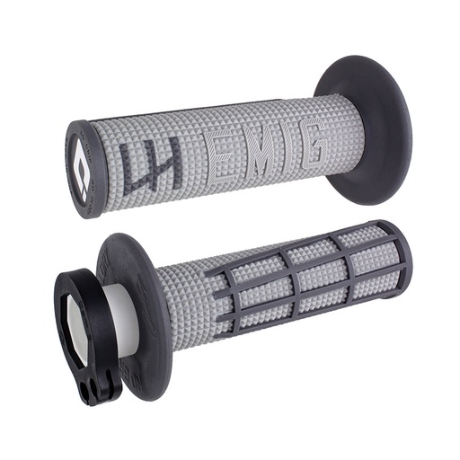 [ODI-H36E2GH] ODI Emig  V2 Lock-On MX Grips 2.0 Grey/Graphite