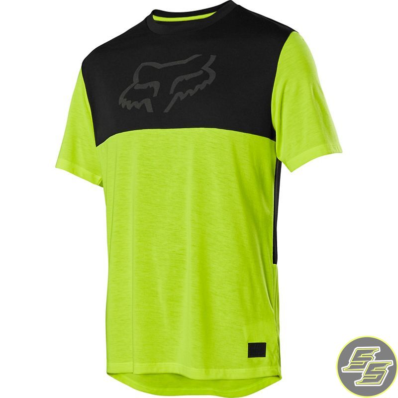 Fox MTB Jersey Ranger Dr SS Lunar Day Glo Yellow L/XL