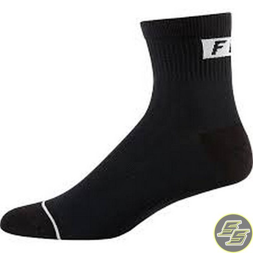 [FOX-22822-001] Fox MTB Sock 4" Black L/XL