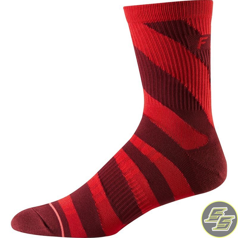 Fox MTB Sock 6" Cardinal L/XL